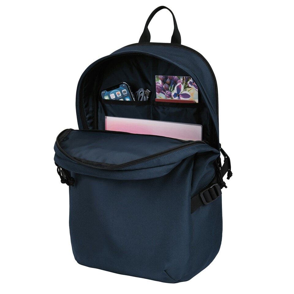 image 1 of XD Collection Renew Aware Laptop Backpack - Navy - 45.7cm x 29.2cm x 12.7cm | Blue