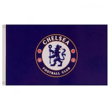 Chelsea FC Core Crest Flag - blue - One Size