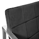 image 5 of Interiors by Premier Vogue Black Velvet Cocktail Chair