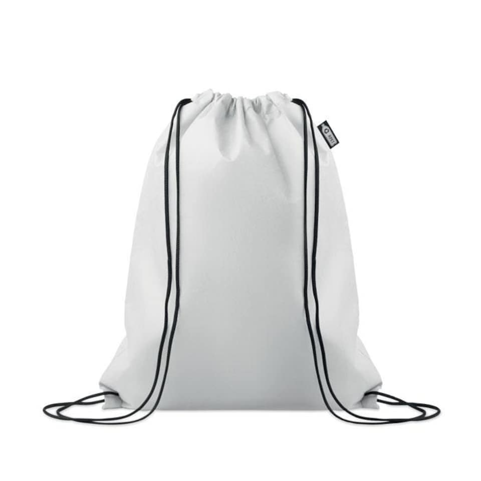 image 1 of MidOcean Daffy Non-Woven Drawstring Bag | White | White | One Size | 1