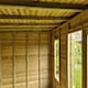 image 2 of 12 X 10 BAKEWELL SUMMERHOUSE - L365.8 x W304.8 x H365.8 cm Brown