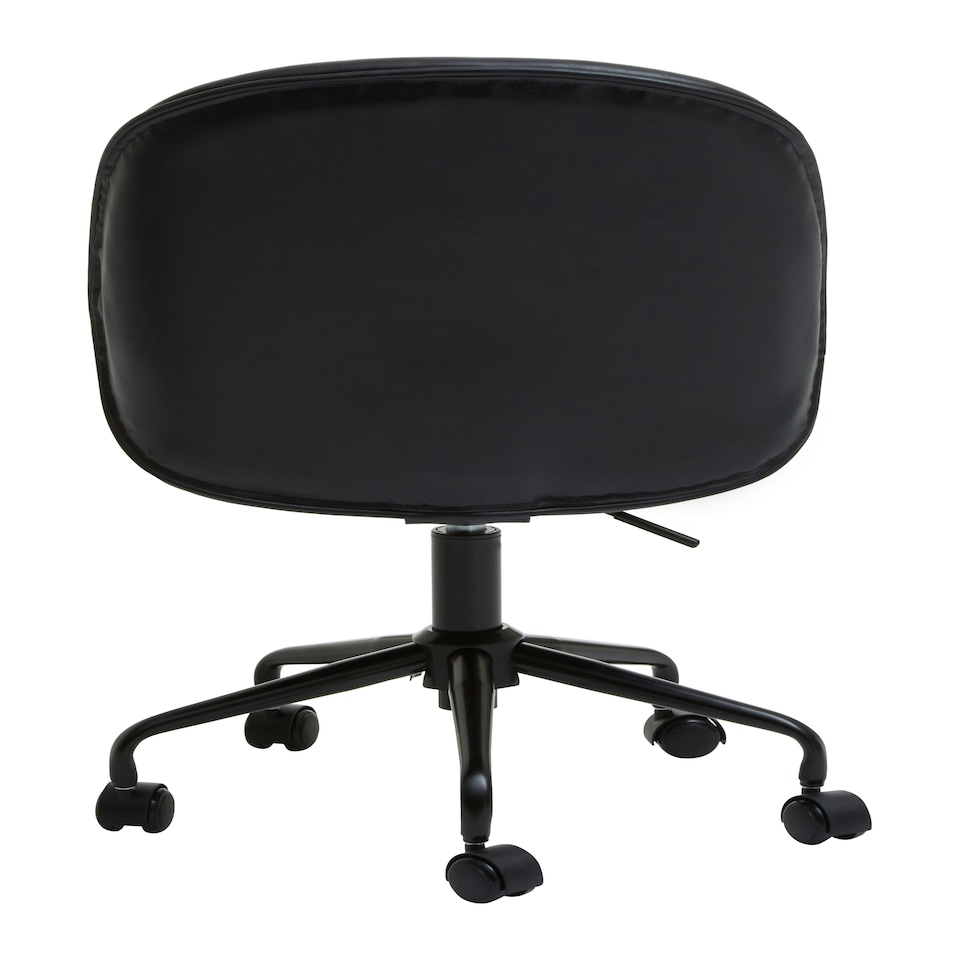 image 1 of Interiors by Premier Clinton Black Home Office Chair