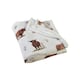 image 4 of Catherine Lansfield Angus Highland Cow Cosy Fleece 130x170cm Blanket Throw Natural | Cream | Natural | One Size