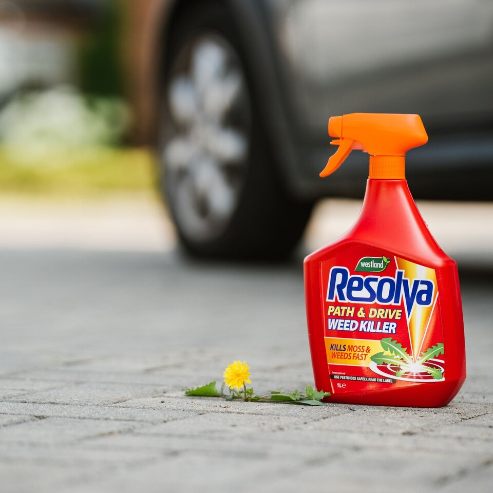 image 1 of Resolva Xtra Clean and Path and Drive Weedkiller Bundle | Green | Green | 2 x 5L Power Pump