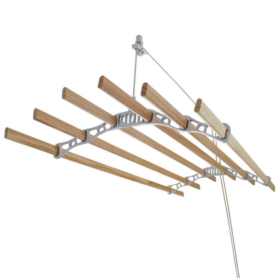 image 1 of Clothing Airer Ceiling Pulley - White - 1.8m