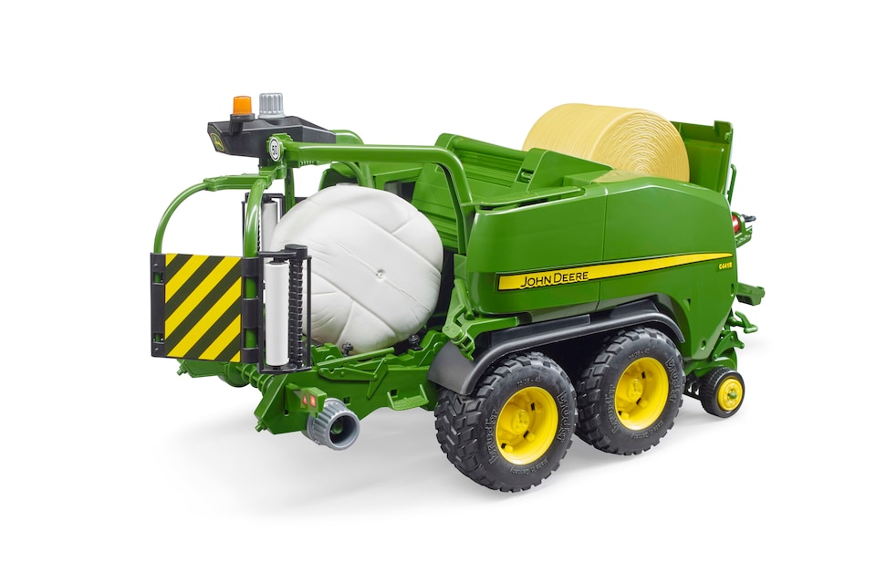 image 1 of Bruder John Deere wrapping chamber baler C441R Detailed Vehicle & Playset Model
