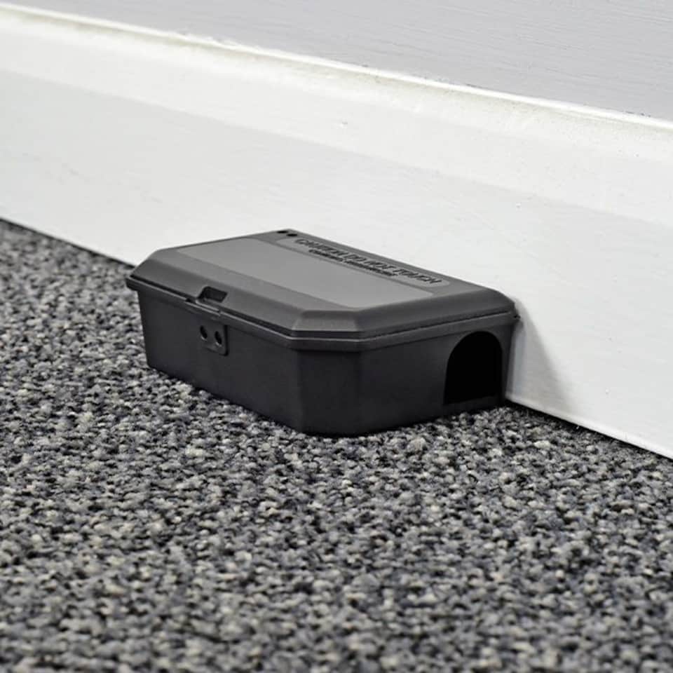Mouse Poison Bait Blocks 300g with 4 Lockable Mouse Bait Boxes - Tesco ...