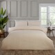 image 2 of Seersucker Polycotton Duvet Cover Set with Pillowcase