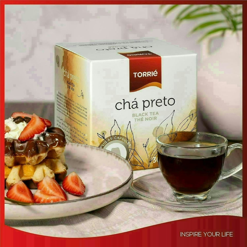 image 1 of Black Tea Nespresso ® Compatible Coffee Machine Capsules (10 Pods)