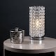 image 2 of ValueLights Ducy Chrome & Clear Touch Table Lamp & Bulbs | Chrome