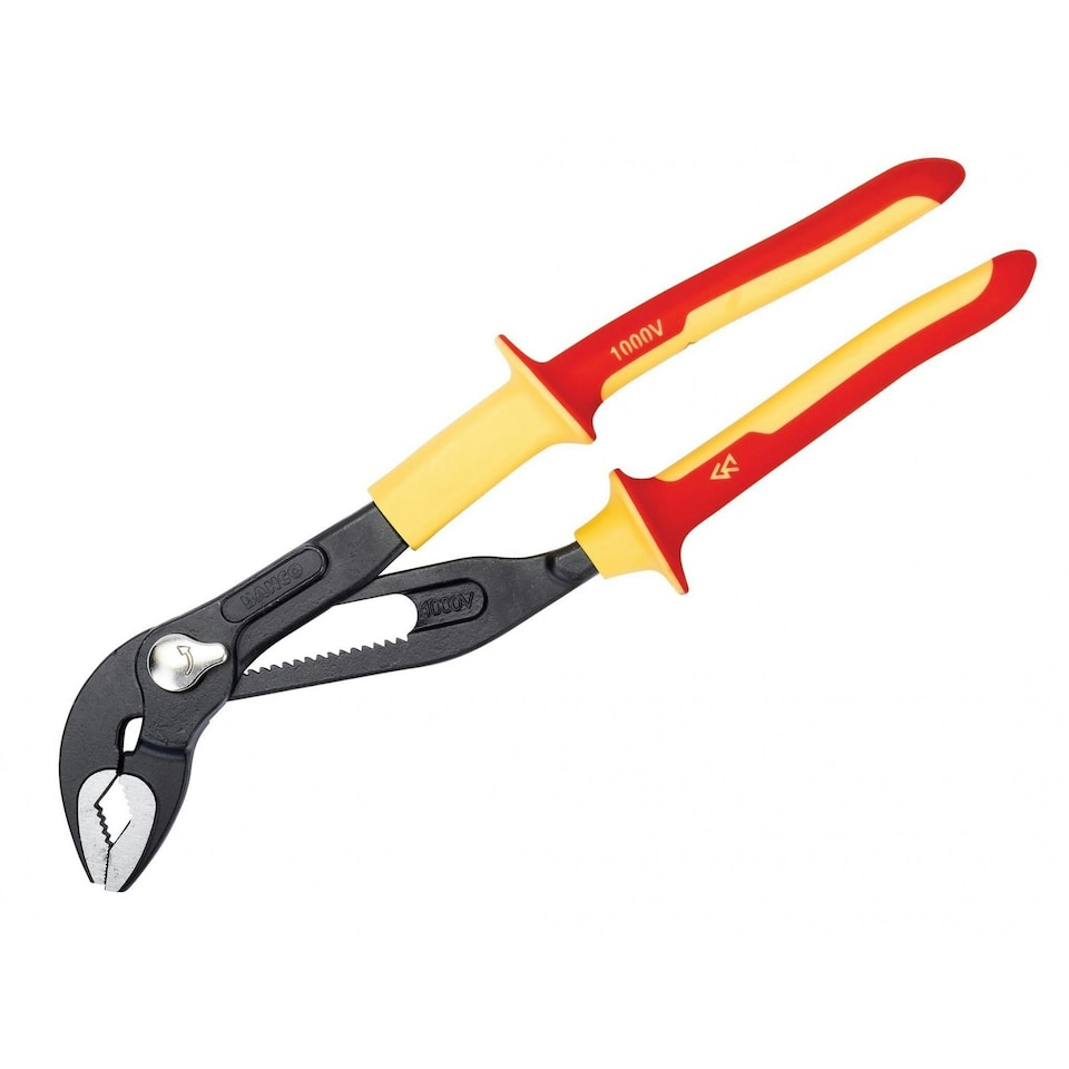 Bahco Vde Quick-adjust Water Pump Pliers 250mm - 44mm Capacity - Multi Colour - One Size