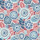 image 1 of NuWallpaper NU3040 Dream On Peel & Stick Wallpaper, Red Multi