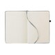 image 2 of MidOcean Recycled Leather A5 Notebook - Black - 1.6cm x 21cm x 14.5cm