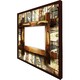 image 2 of Rustic egyptian wooden frame (Picture Frame) Black | S