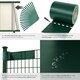 image 5 of Privacy Film - double-sided print, opaque and tear-resistant, fastening clips included | Green | green | 3500 x 19 x 0,04 cm | 1