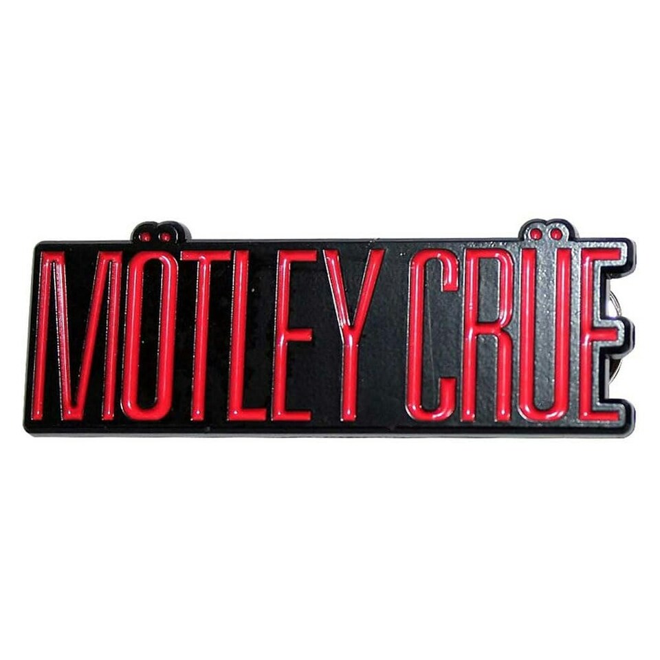 Motley Crue Pin Badge: Logo - Accessories N/A