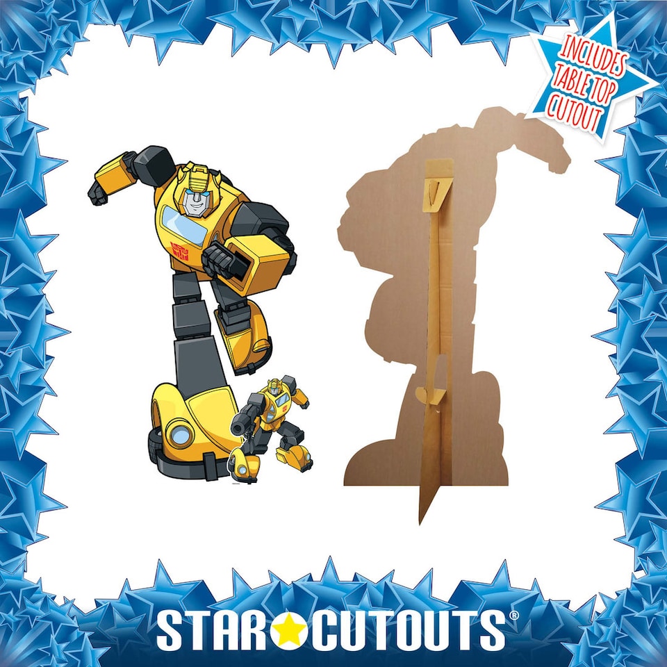 image 1 of Bumblebee Transformers Animation Lifesize Cardboard Cutout 134cm