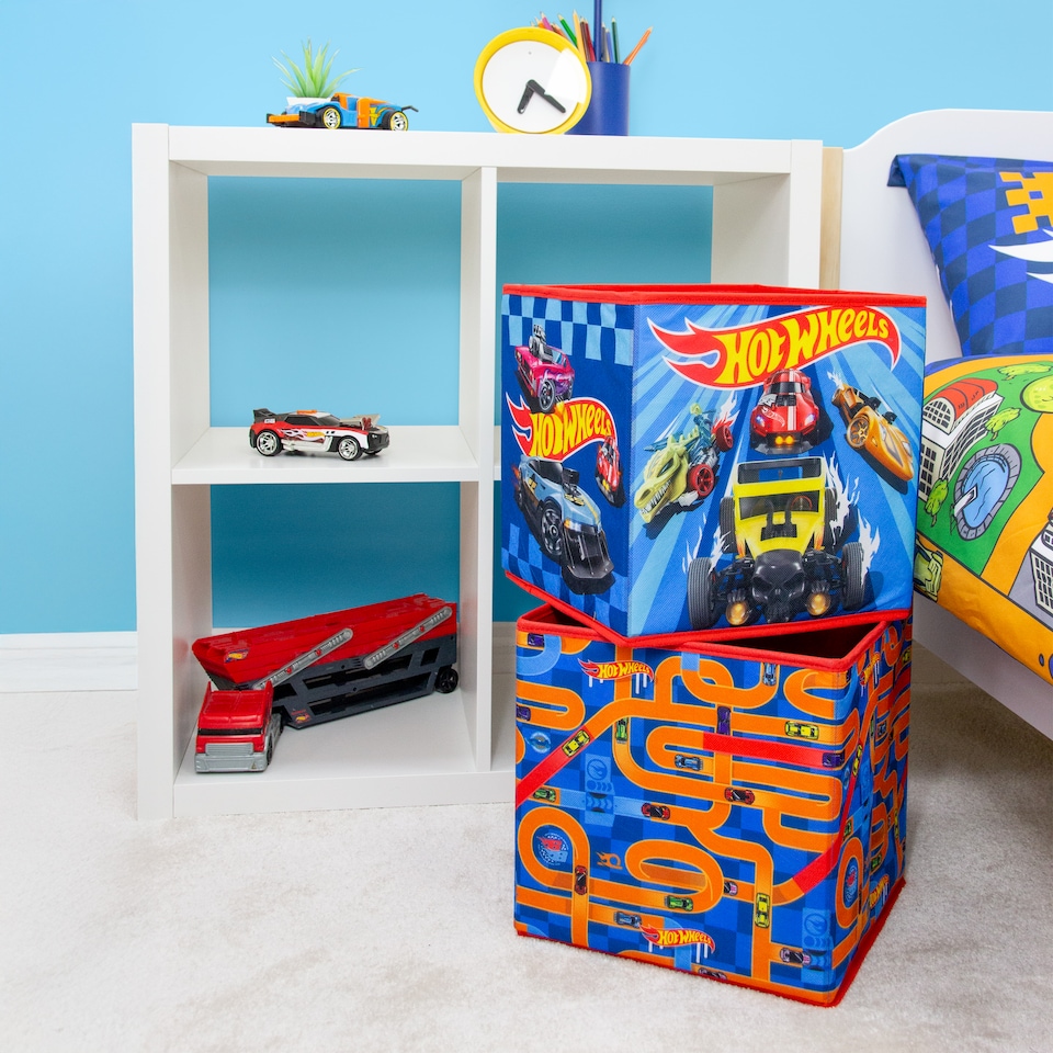 image 1 of HotWheels Circuit 2 Pack Storage Box