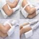 image 5 of Memory Foam Leg Knee Support Pillow White Cushion