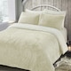 image 2 of Velosso Alaska Shaggy Faux Fur Fluffy and Warm Fleece Duvet Cover Set Red | Red | King