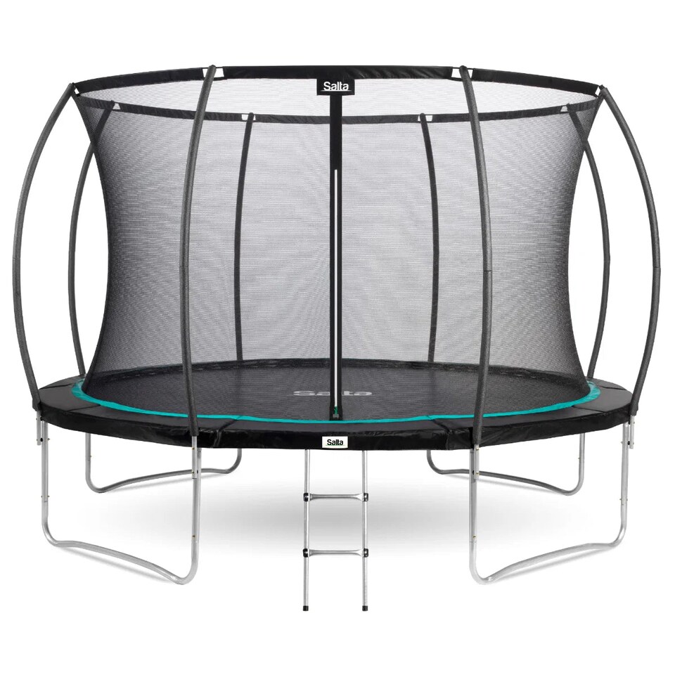 Salta Cosmos 14ft Round Trampoline with Enclosure, Ladder and Safety Pad
