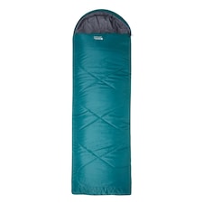Mountain Warehouse Summit 250 Right Zip Winter Sleeping Bag - Petrol - 200cm