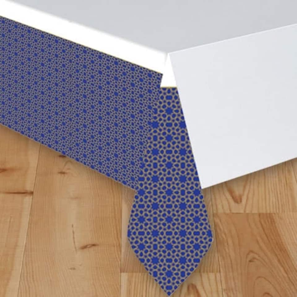 Eid Plastic Tablecover 259cm x 137cm