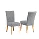 image 1 of Set of 2 Pienza Fabric Dining Chairs - Set of 2