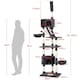 image 3 of Yaheetech 255 cm Tall Large Cat Tree Condo Dark Grey