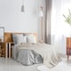 image 4 of Waffle Collection Recycled Cotton Throw in Ivory (50" x 60") Cream | Beige