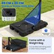 image 5 of COSTWAY Basketball Hoop 4.1-10 FT Adjustable Backboard System Black | Standard