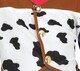 image 3 of Fancy Dress Child Cowprint Waistcoat & Chaps - 10-12 Years