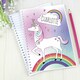 image 5 of Personalised Unicorn A5 Notebook