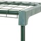 image 4 of Lacewing Metal 3 Tier Greenhouse Staging Shelving Bench in Green 126cm