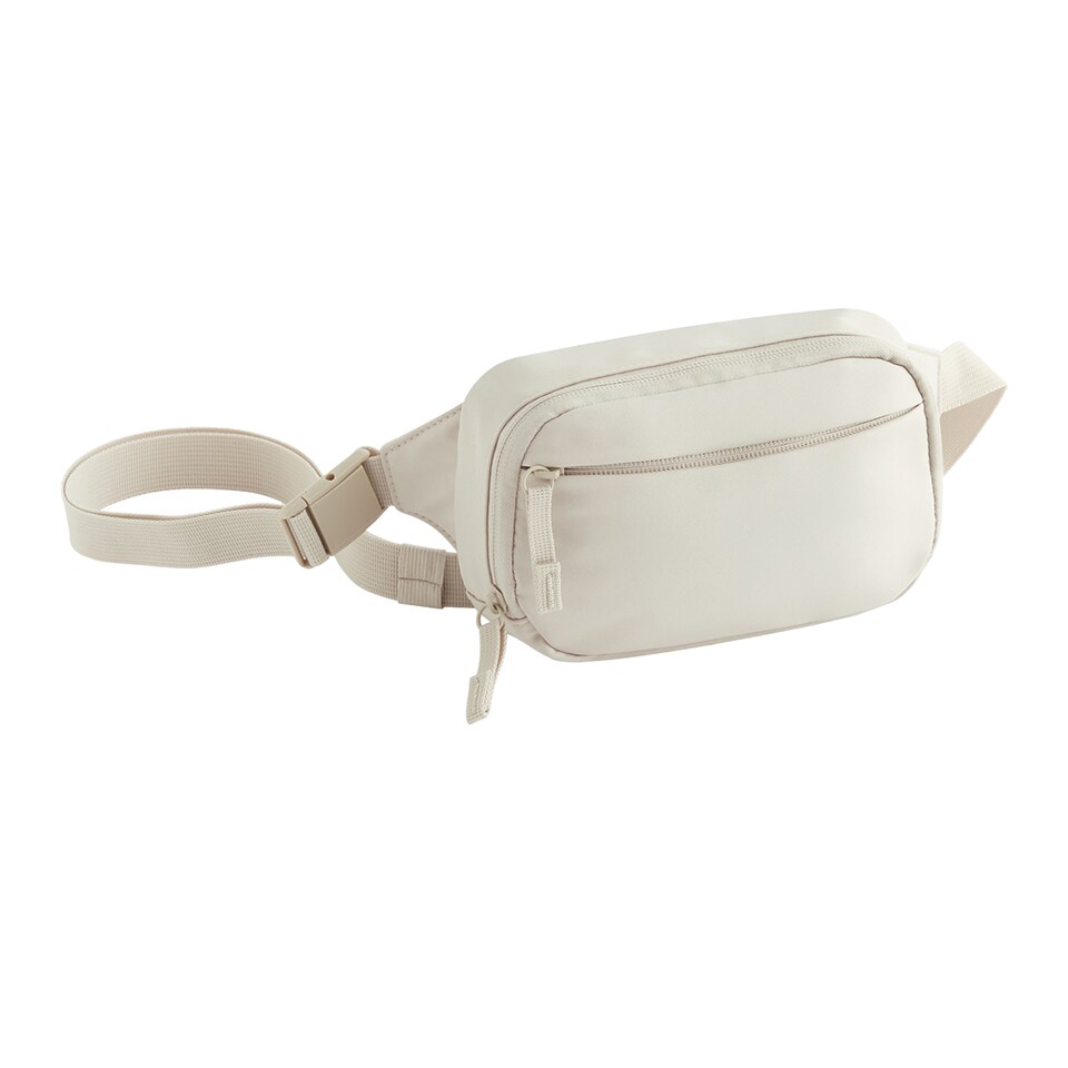 image 1 of Quadra Studio Polyester Waist Bag | Grey | Natural Stone | One Size | 1