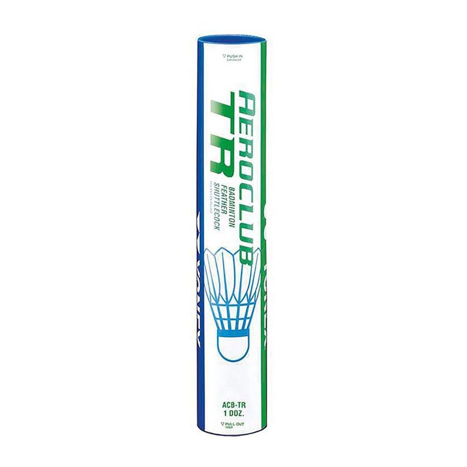 image 1 of Yonex Aeroclub Tr Shuttles Tube Of 12 White, M, K-Rey-Yx060