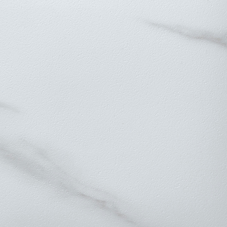 image 1 of NOVECRAFTO Vinyl Floor Tiles Self Adhesive – 18x18in Peel and Stick Waterproof Square Flooring for Kitchen, Bathroom & More – White Marble Design White | 4.17 sqm