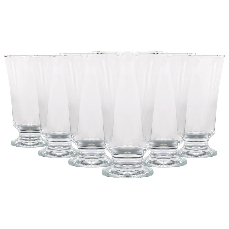 image 1 of LAV Troya Highball Glasses - 150ml - Pack of 6 | Clear | Clear