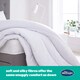 image 1 of Silentnight Just Like Down Duvet - 10.5 Tog | White | Single