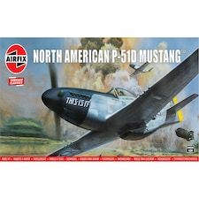 Airfix US North American P-51D Mustang (1:24 Scale)