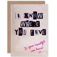 image 1 of Know Where You Live Ransom Funny Moving House New Home Card