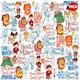 image 1 of The Year Without A Santa Claus Deluxe Stickers (Pack of 100) - Multicoloured - One Size