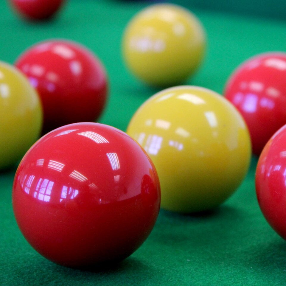 image 1 of Full Size UK Regulation 16 Red and Yellow Pool Ball Set | Multi