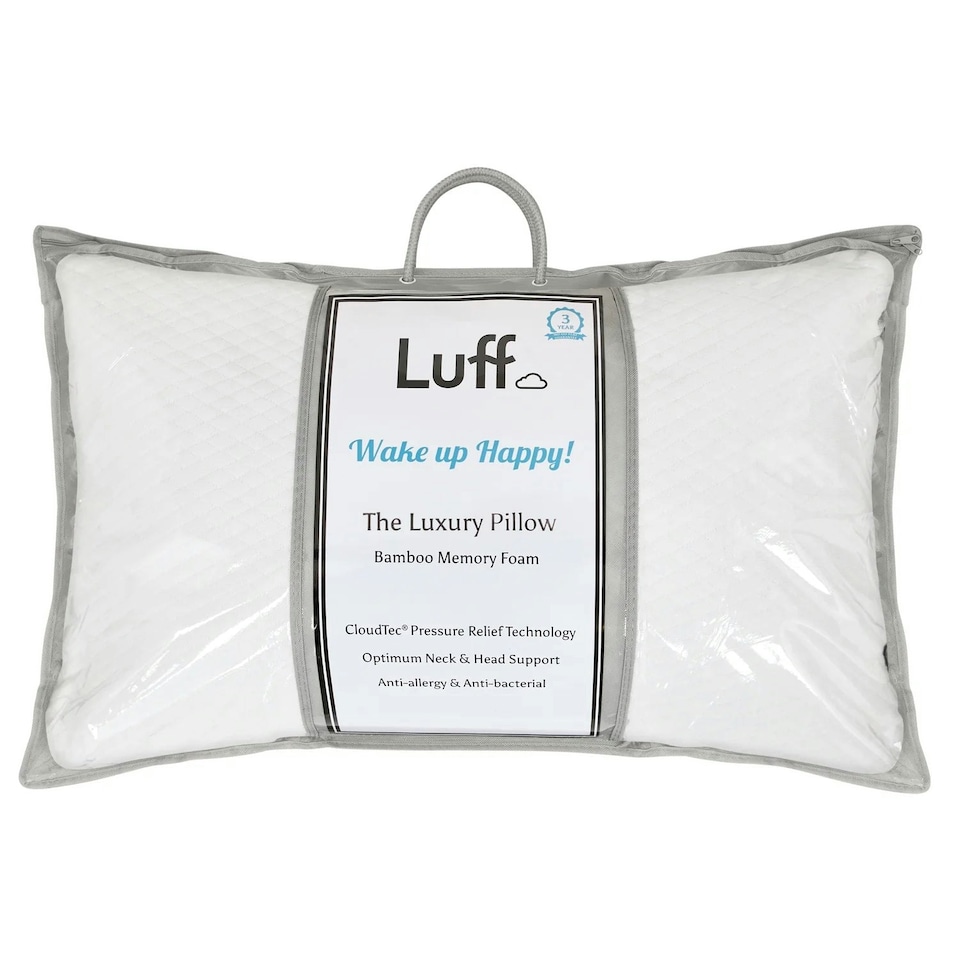 image 1 of Luff Luxury Bamboo Pillow White