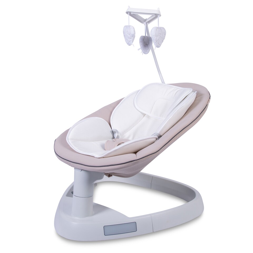 image 1 of Red Kite Sway Electronic Musical Side to Side Swing - Almond | Cream | Almond | One Size | 1