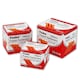 image 2 of Pack of 100 Paper Fasteners 19mm - Butterfly Clips