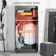 image 5 of HOMCOM Modern Wardrobe Closet, Clothes Cabinet