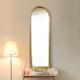 image 6 of The Naturalis - Solid Oak Framed Arched Leaner / Wall Mirror 47" X 16" (120CM X 40CM) Scandinavian 'Scandi' Inspired. N/A