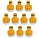 image 1 of Outdoor Garden Tap Hose Threaded Tap Connector 3/4in with 1/2in Reducer 10pc