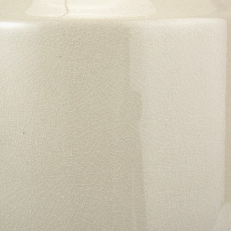 image 1 of Cream Crackle Effect Table Lamp